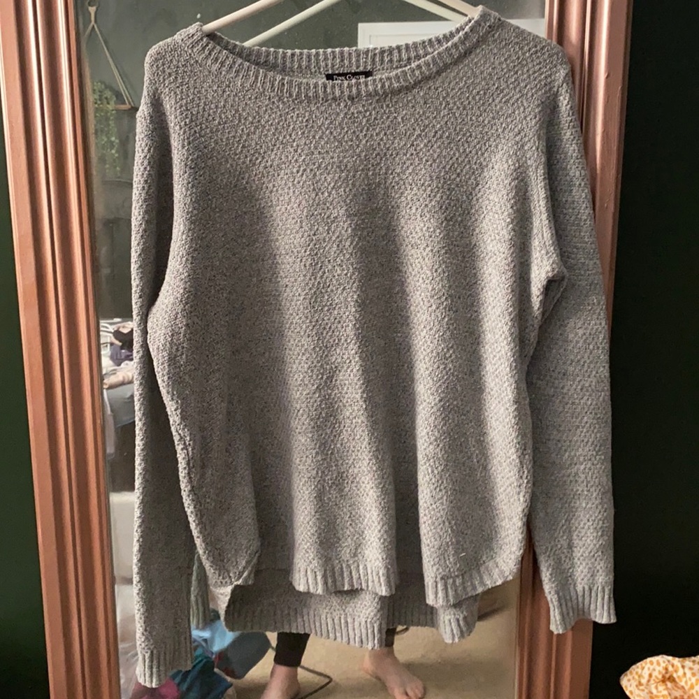 Grey Stitch Fix Crew Neck Sweater